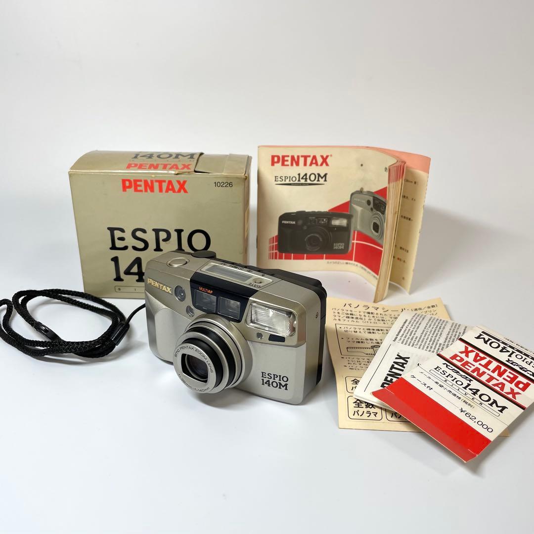 完動品 PENTAX ESPIO 140M フイルムカメラ 希少箱付