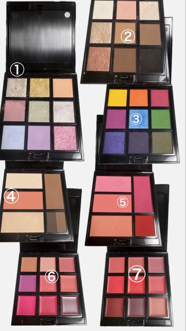 ADDICTION 7パレット メイクパレットセット アイシャドウ 限定