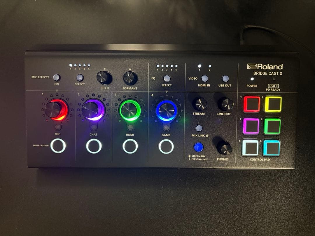 【美品】Roland BRIDGE CAST X 使用約4ヶ月／元箱あり