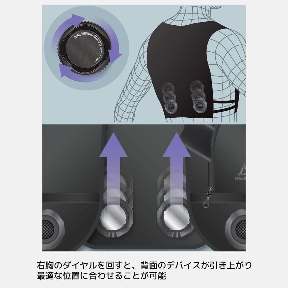 ワークマン　2025　ウィンドコア アイス×ヒーター ペルチェベスト