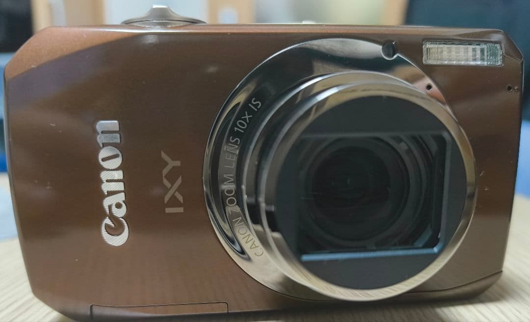 Canon デジタルカメラ IXY50S ブラウン PC1561 動作確認済