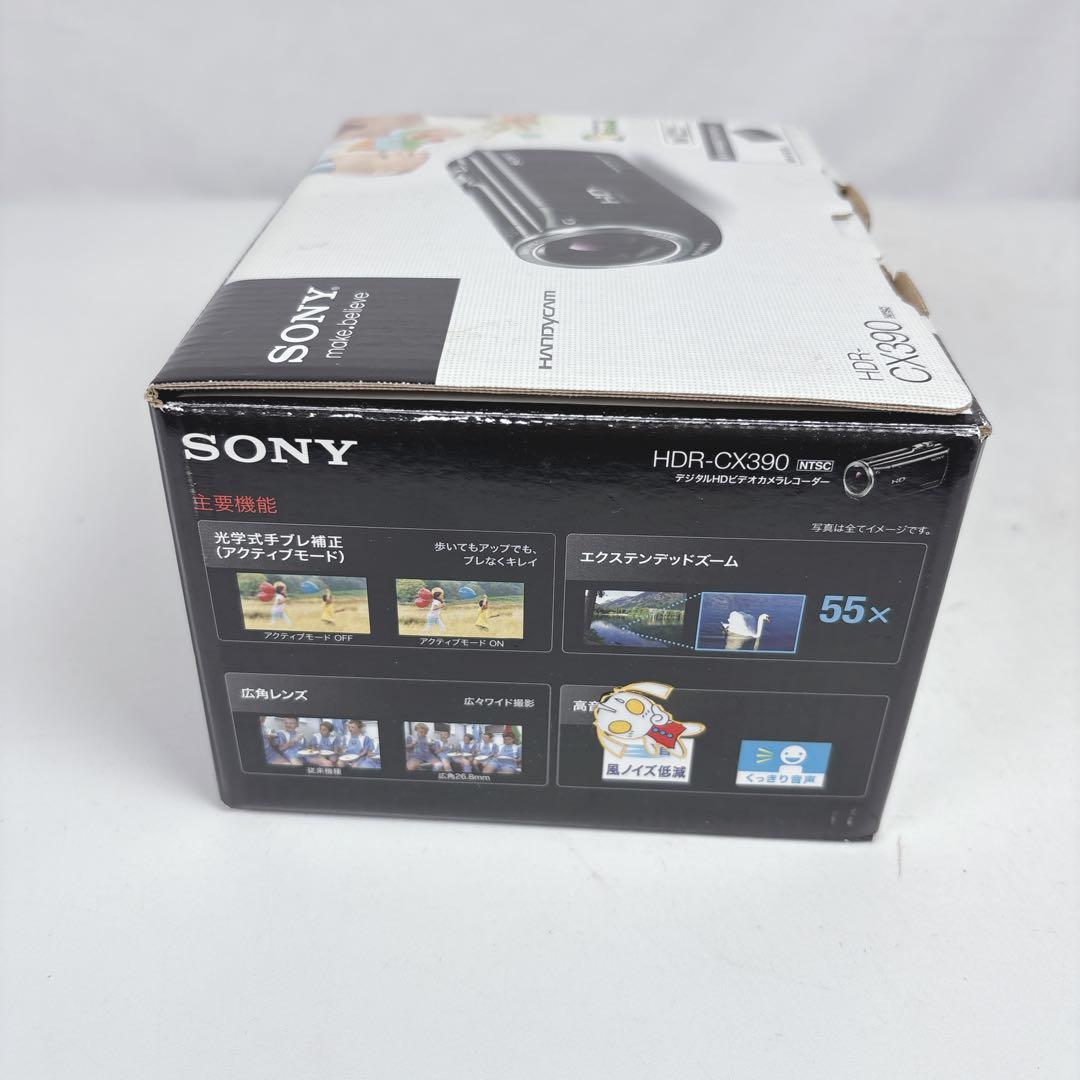 【箱付】SONY HDR-CX390 ビデオカメラ HANDYCAMハンディカム