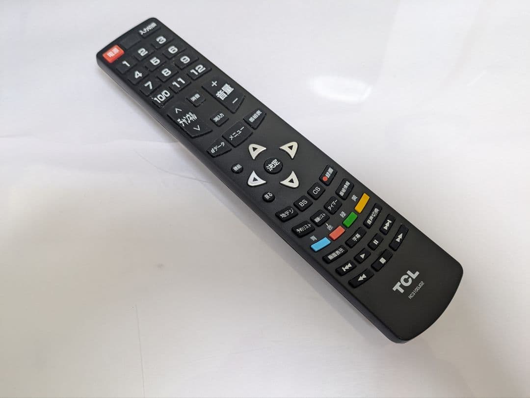 TCL　32型液晶テレビ　裏録画対応　32D400　2020年製