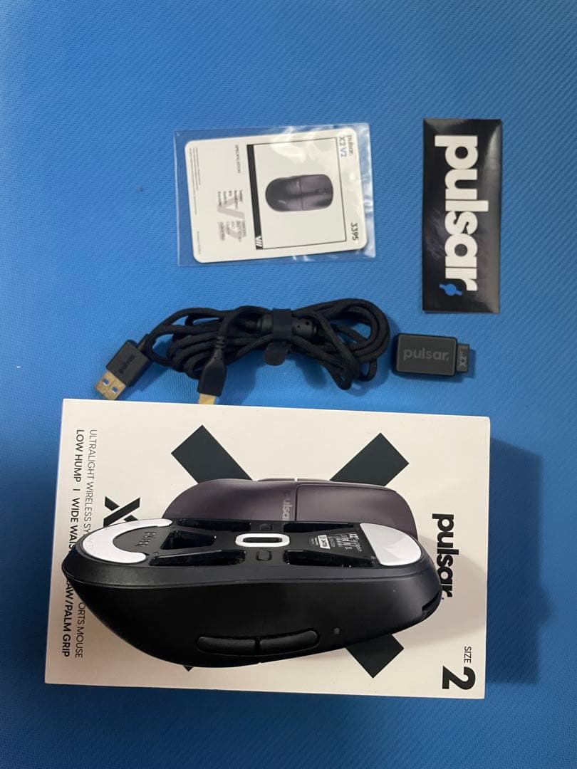 Pulsar X2V2 ワイヤレス ゲーミングマウス size 2