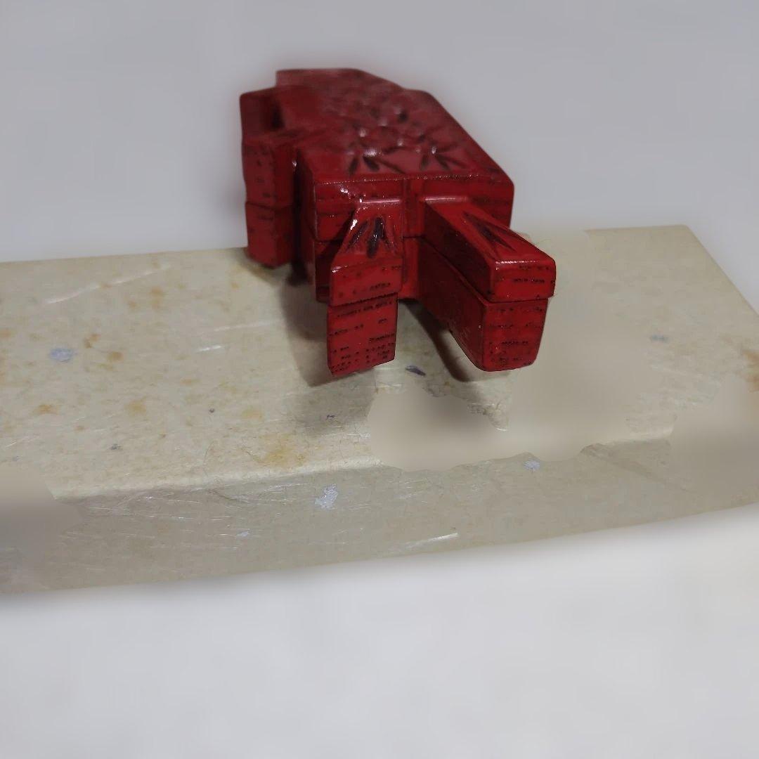 鯉のぼり香合　茶道用具　淡々斎好み　未使用