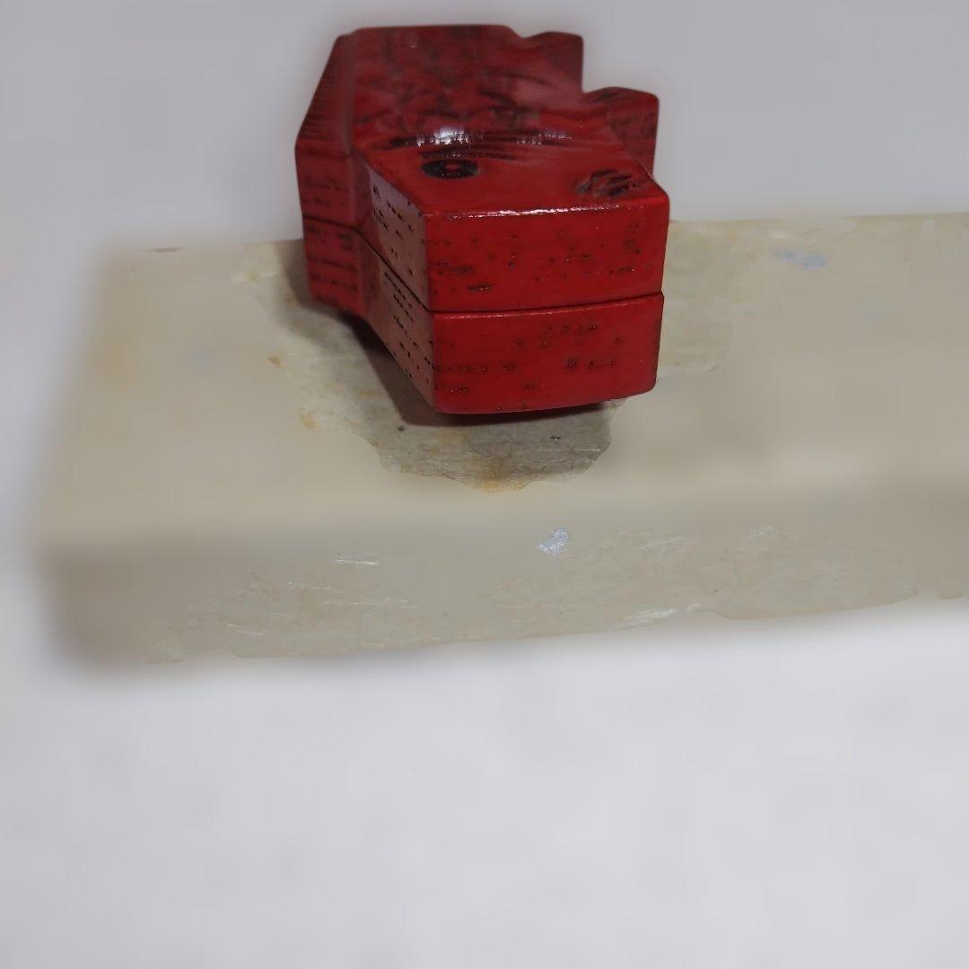鯉のぼり香合　茶道用具　淡々斎好み　未使用