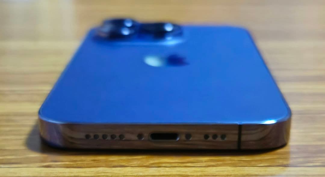 iPhone14 Pro 128GB ディープパープル 美品　バッテリー78%