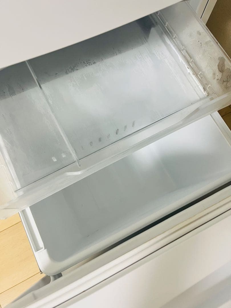 TOSHIBA 二段式冷蔵庫 ホワイト