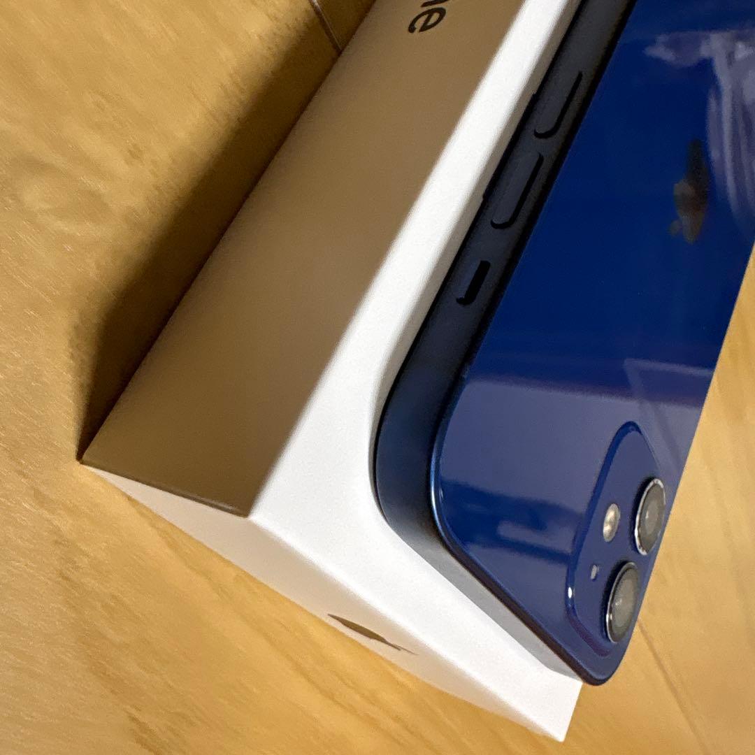 Apple iPhone 12 ブルー 本体 箱付き
