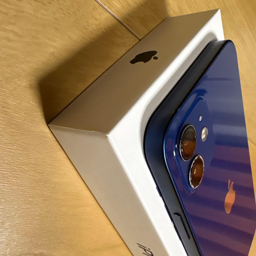 Apple iPhone 12 ブルー 本体 箱付き
