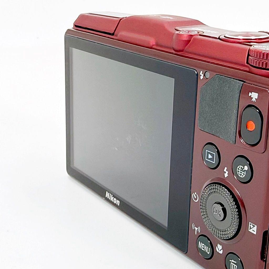 ニコン COOLPIX S9700 RD ヴェルヴェットレッド コンデジ カメラ