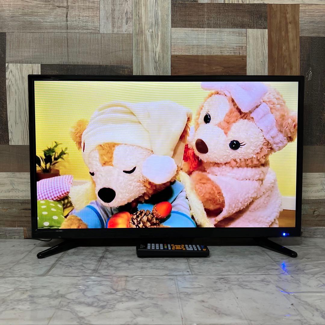 即日受渡❣️全国送料込グランプレ録画機能内蔵32型テレビHDD1TB内蔵Wチューナ