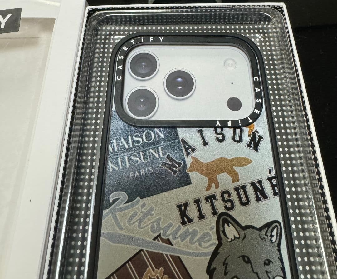 casetify メゾンキツネ iPhone15 ケース　ケースティファイ