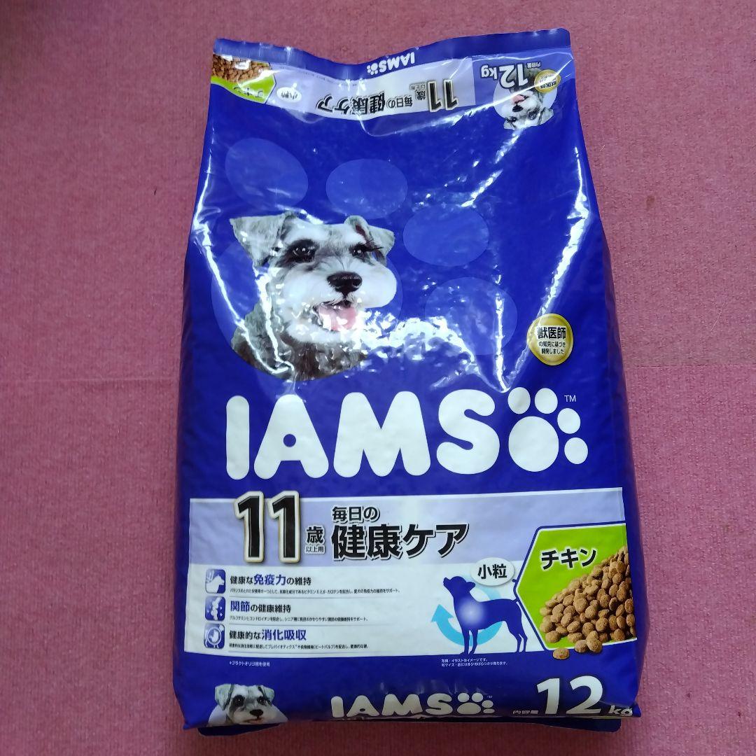 IAMS 11歳以上用　毎日の健康ケア　小粒チキン　12kg