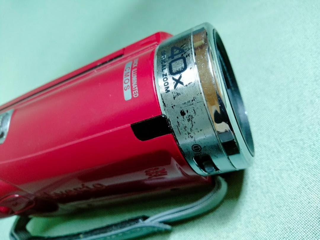 JVC Everio GZ-E225-R フルHDビデオカメラ 動作確認OK