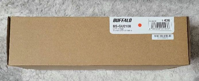【新品】バッファロー製 アンマネージスイッチ 8ポート BS-GU2108