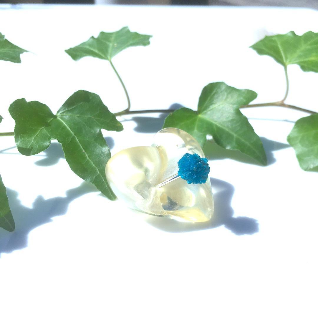 【Silver925】＊カバンサイト原石リング＊〜NaturalBreeze