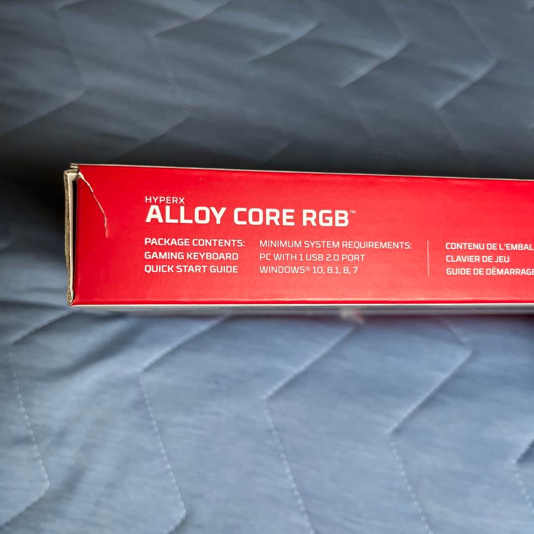 キーボード HyperX Alloy Core RGB & Pulsefire Haste