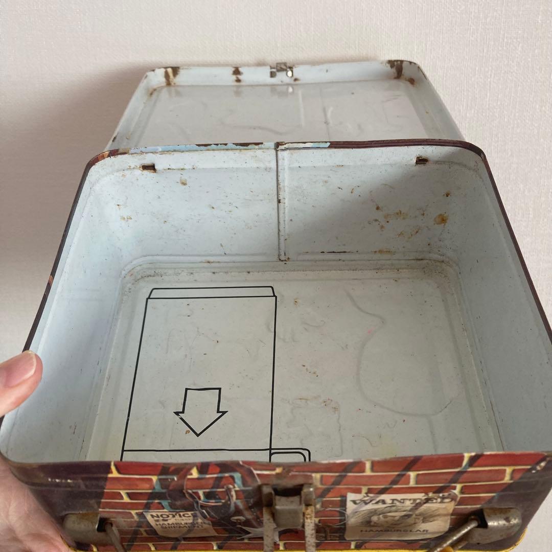 マクドナルド　ヴィンテージ　レトロ　ランチボックス　缶　カーボウイ