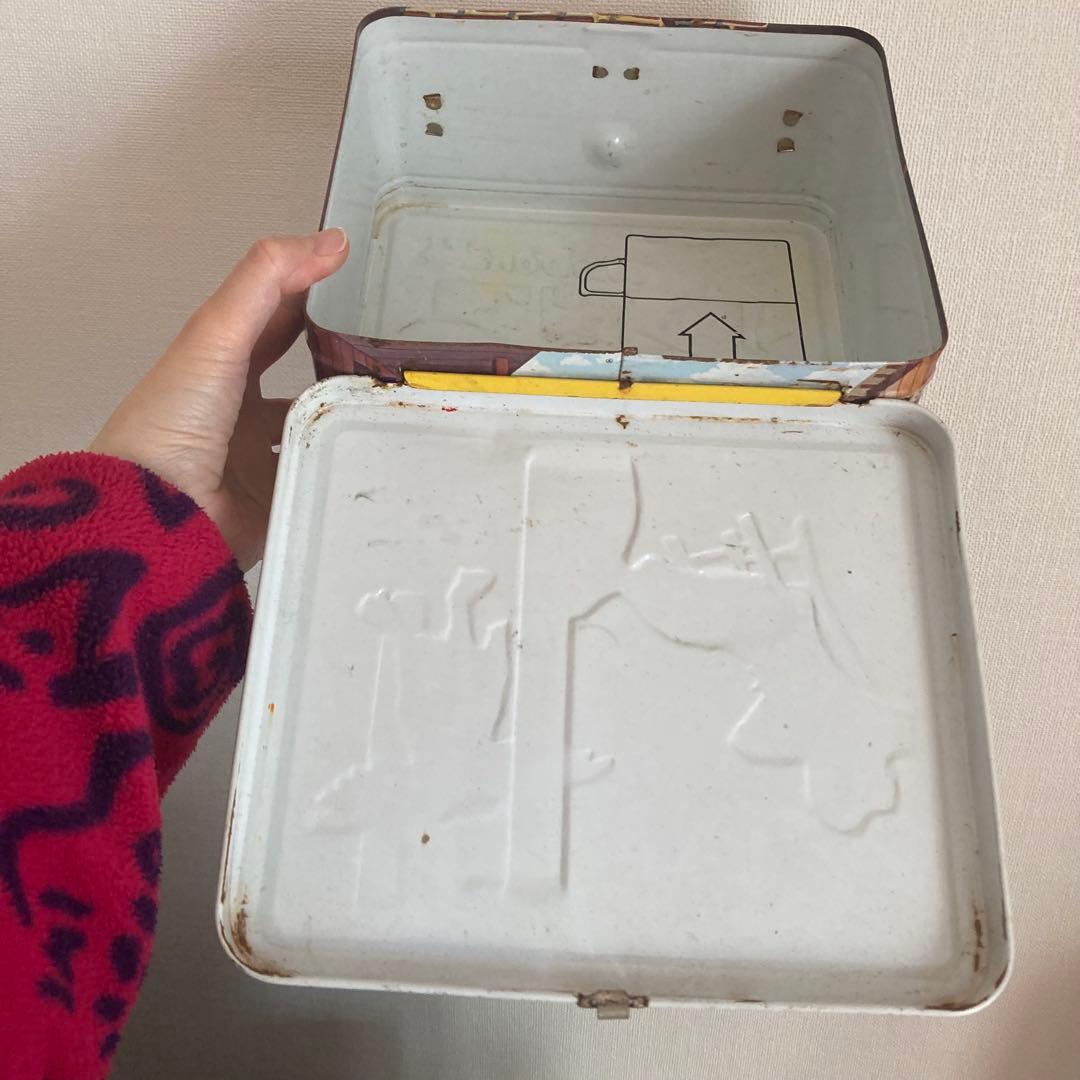 マクドナルド　ヴィンテージ　レトロ　ランチボックス　缶　カーボウイ