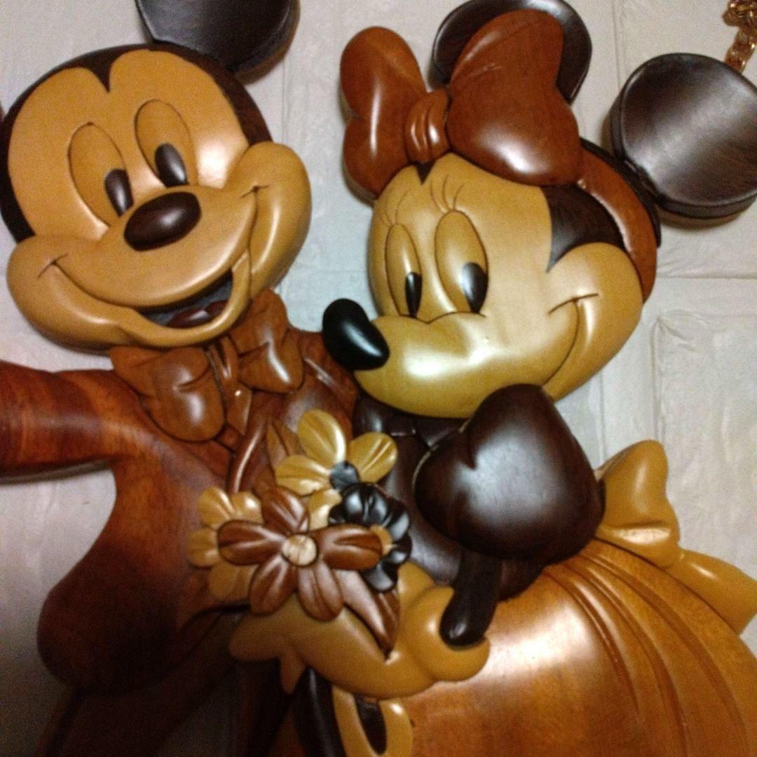 ディズニー　クッキーデコ　木製壁飾り