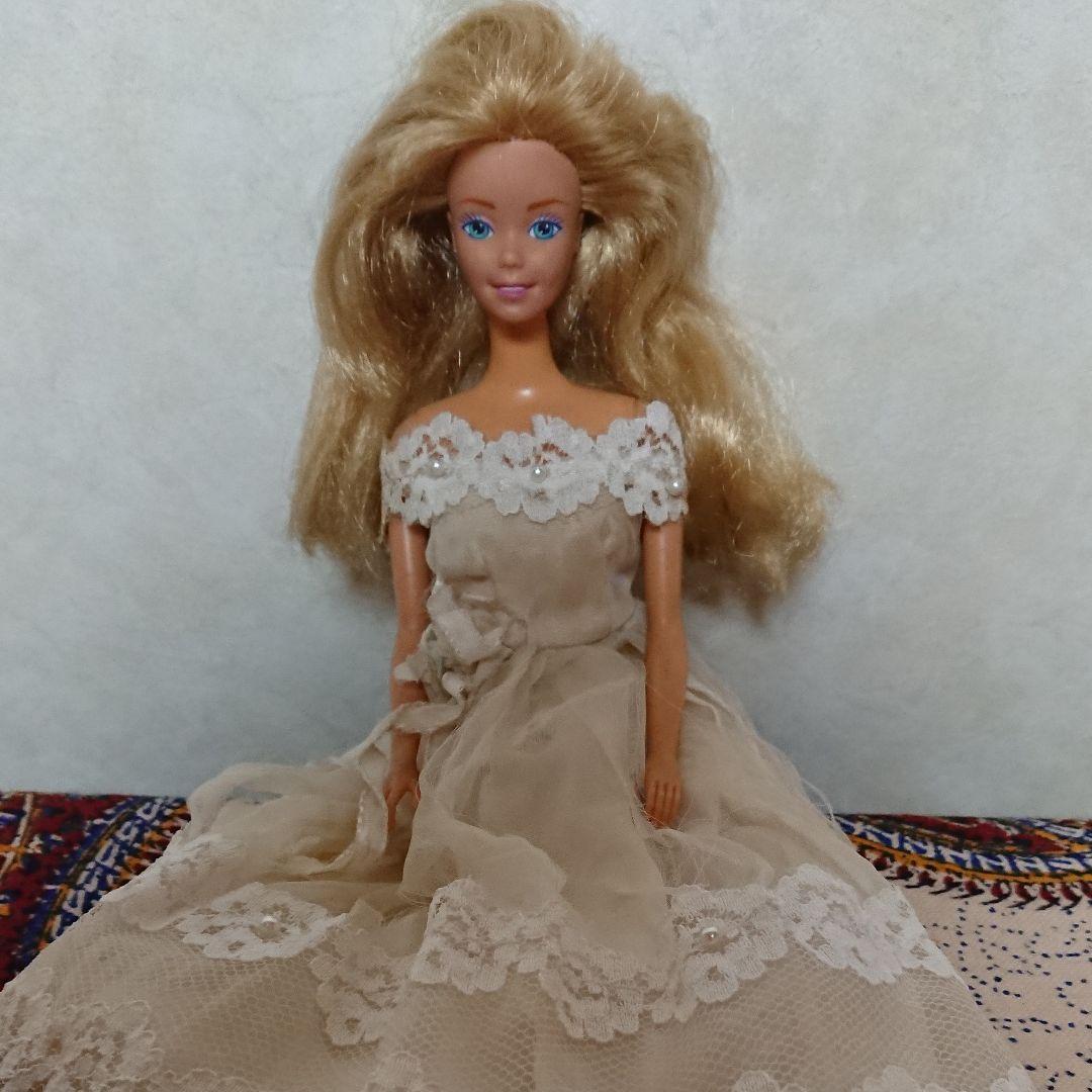 バービー Barbie 昭和 レトロ 玩具 ミニ 人形 ウェディング