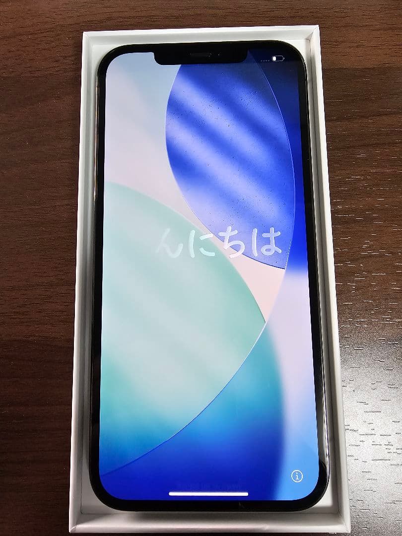 美品 iphone 12 pro max 512gb グラファイト simフリー