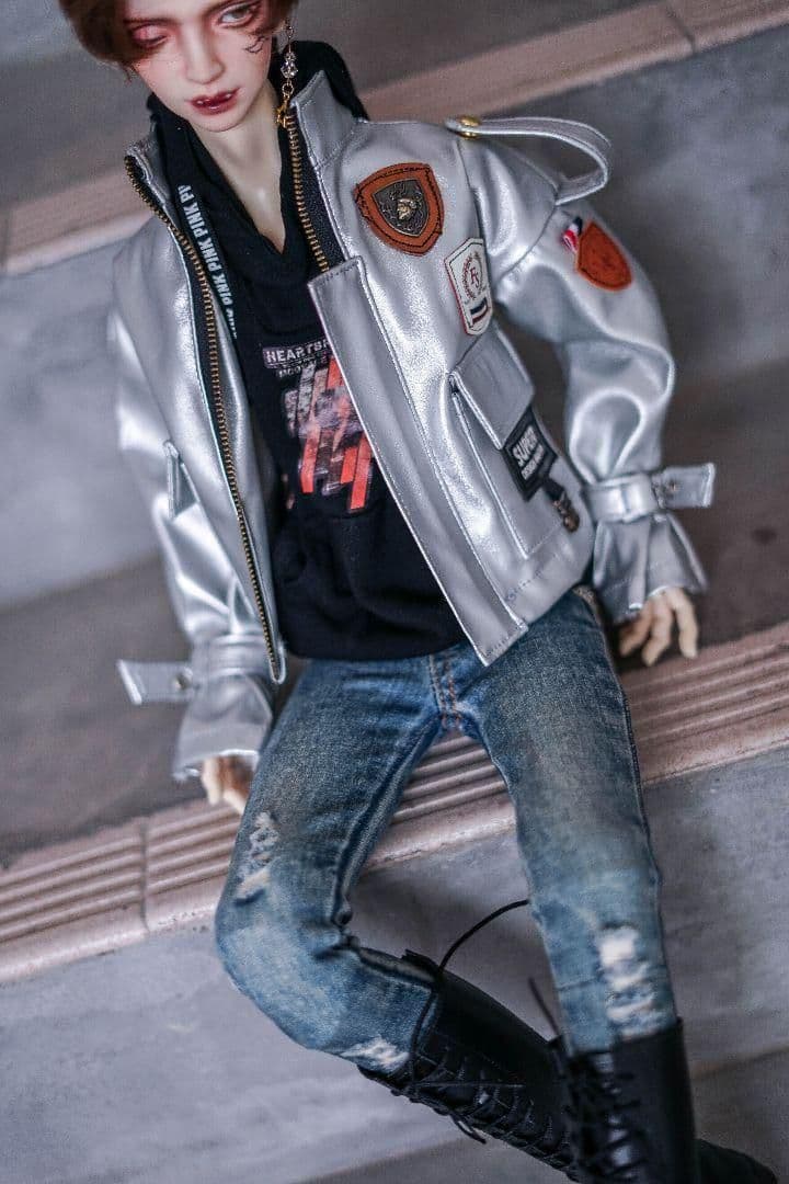 WY82 BJD ドール衣装　ジャケット 3分 4分　 ハンドメイド