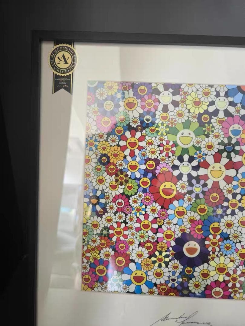 村上隆花のモチーフ アート作品 サイン入り