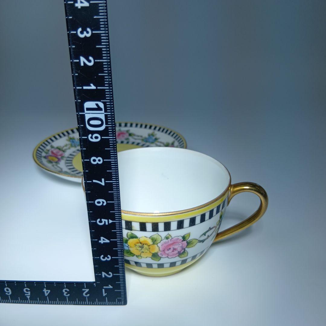 オールド、ノリタケ　カップ＆ソーサ6客　 ポット、クリーマーセット