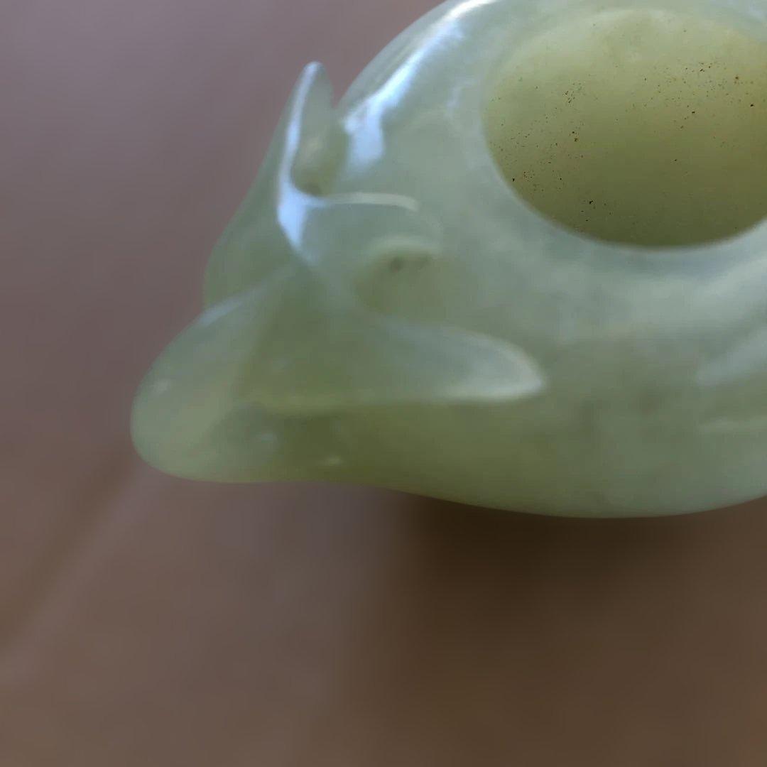 中国 香炉　玉