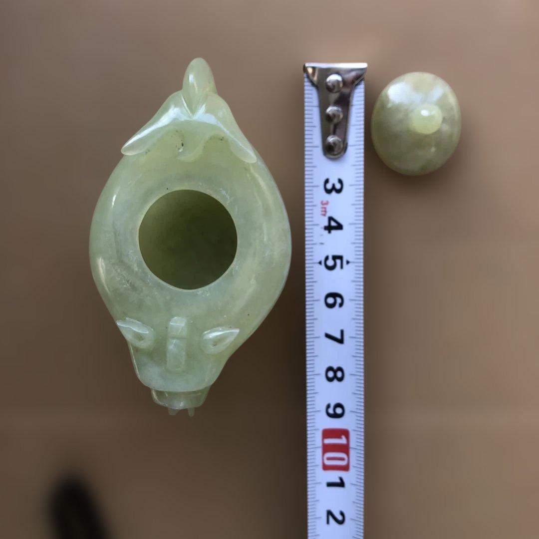 中国 香炉　玉