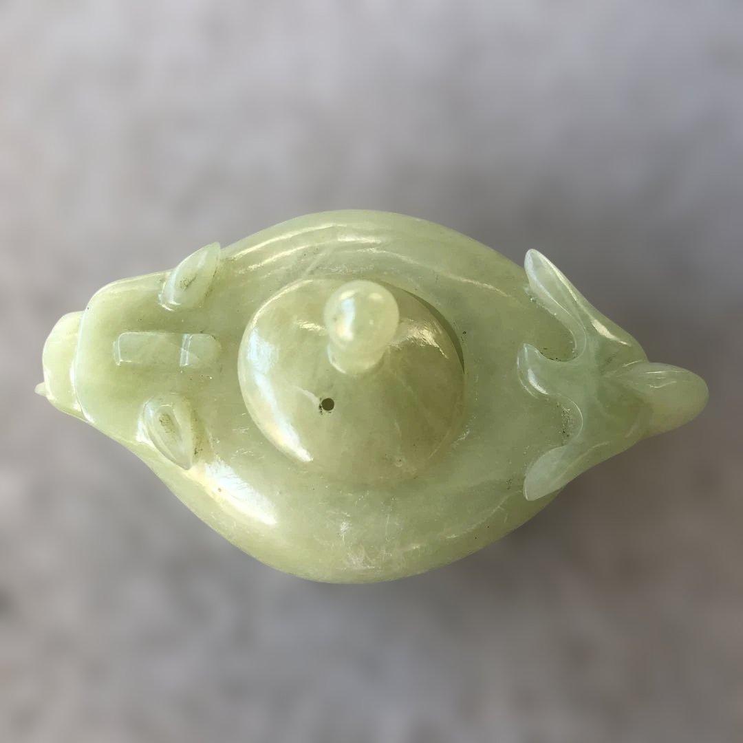中国 香炉　玉