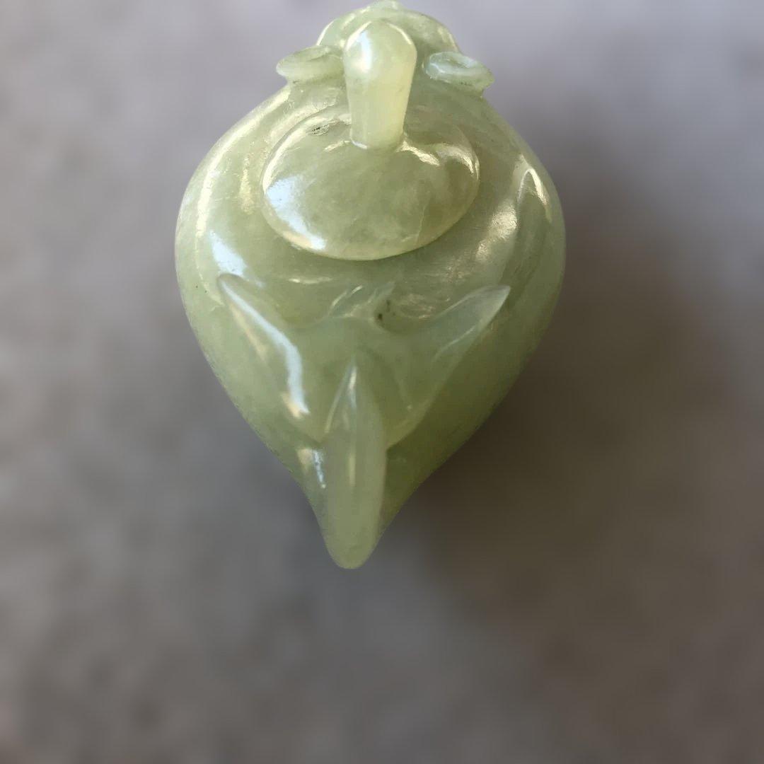 中国 香炉　玉