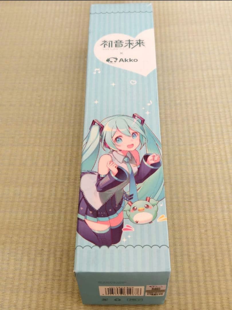 日本未発売 Akko 初音ミク コラボゲーミングキーボード マウスパッドセット