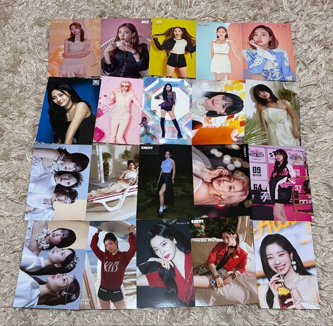 TWICE トレカ ラントレ 127枚 まとめ売り