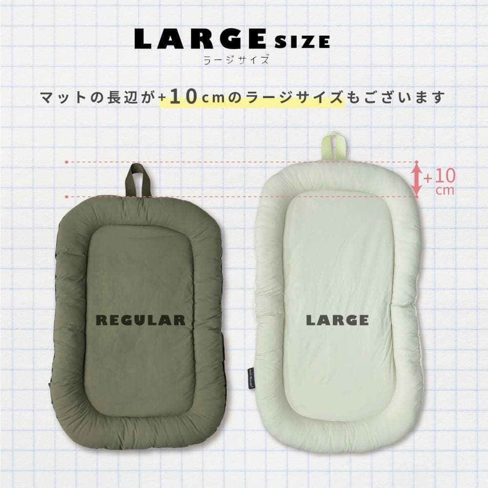 【3点セットＲ】カーキブラウン ペットカートクッション あごのせ枕 マット 防水