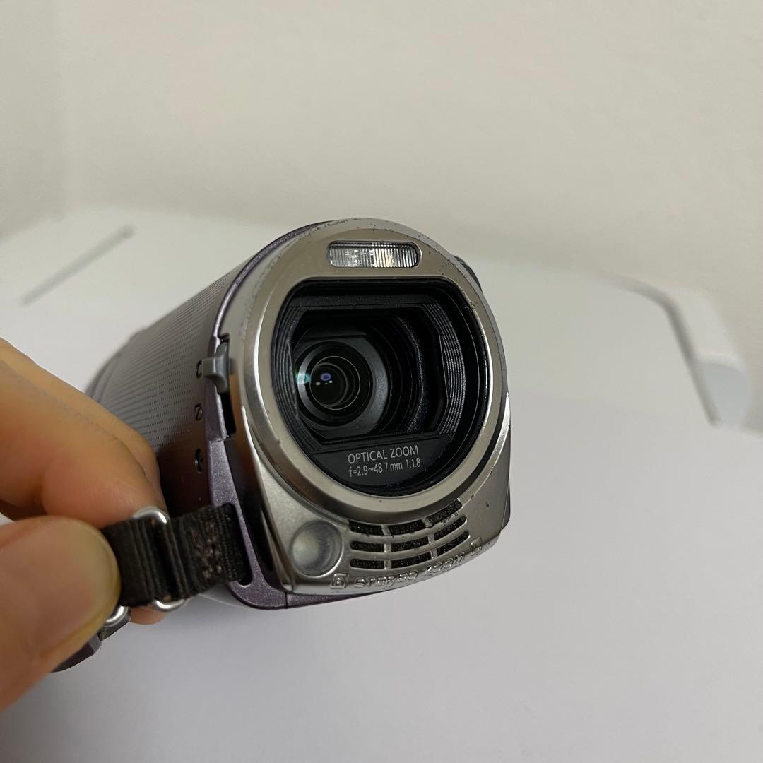 【動作確認済】パナソニック HDC-TM35 ビデオカメラ 32GBバイオレット