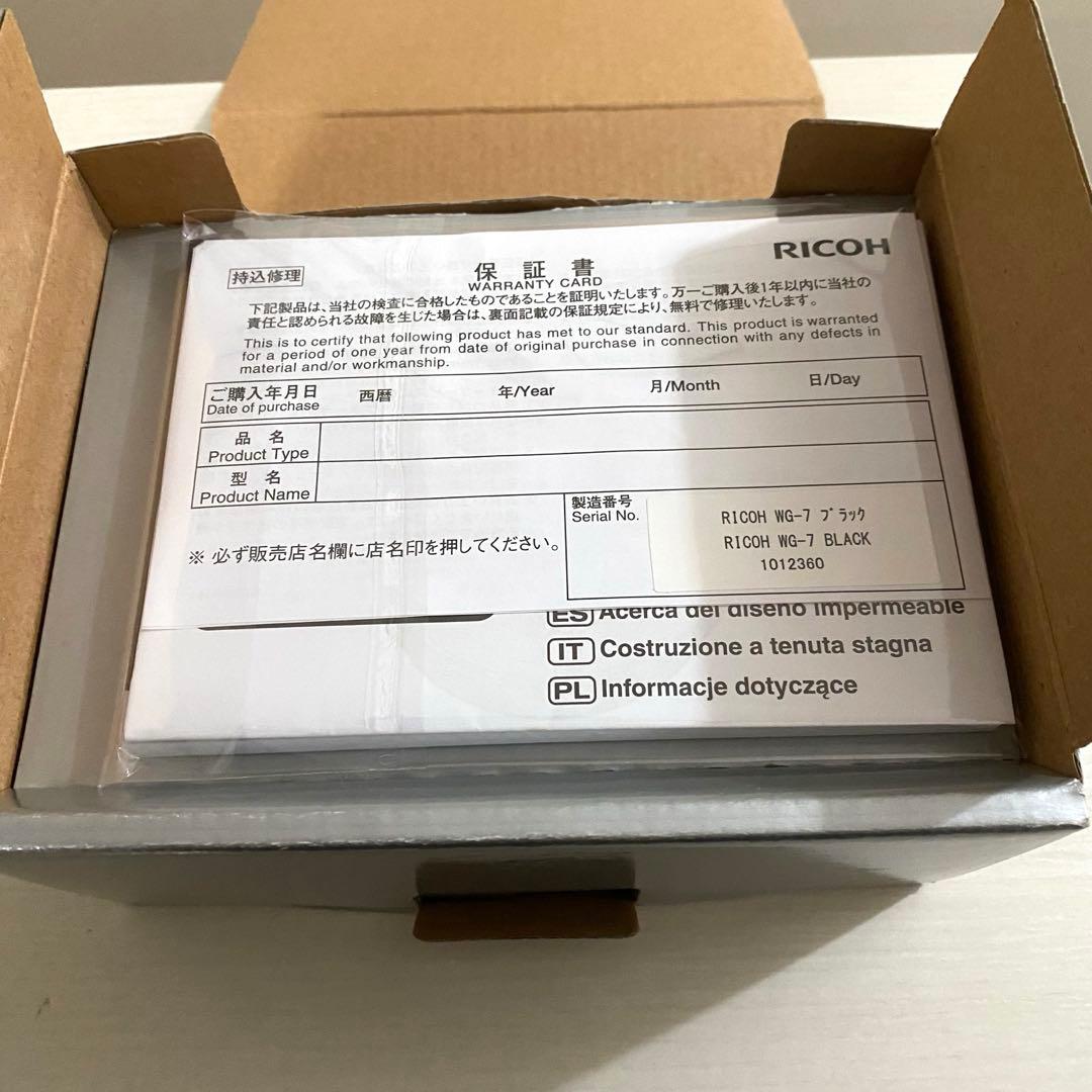 RICOH WG-7 コンパクトデジタルカメラ