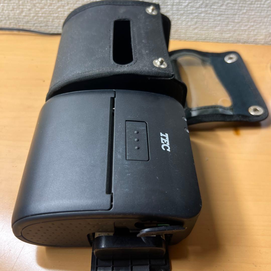 TEC ポータブルプリンタ B-LP2D-GS30-R ACアダプタ無し 中古品