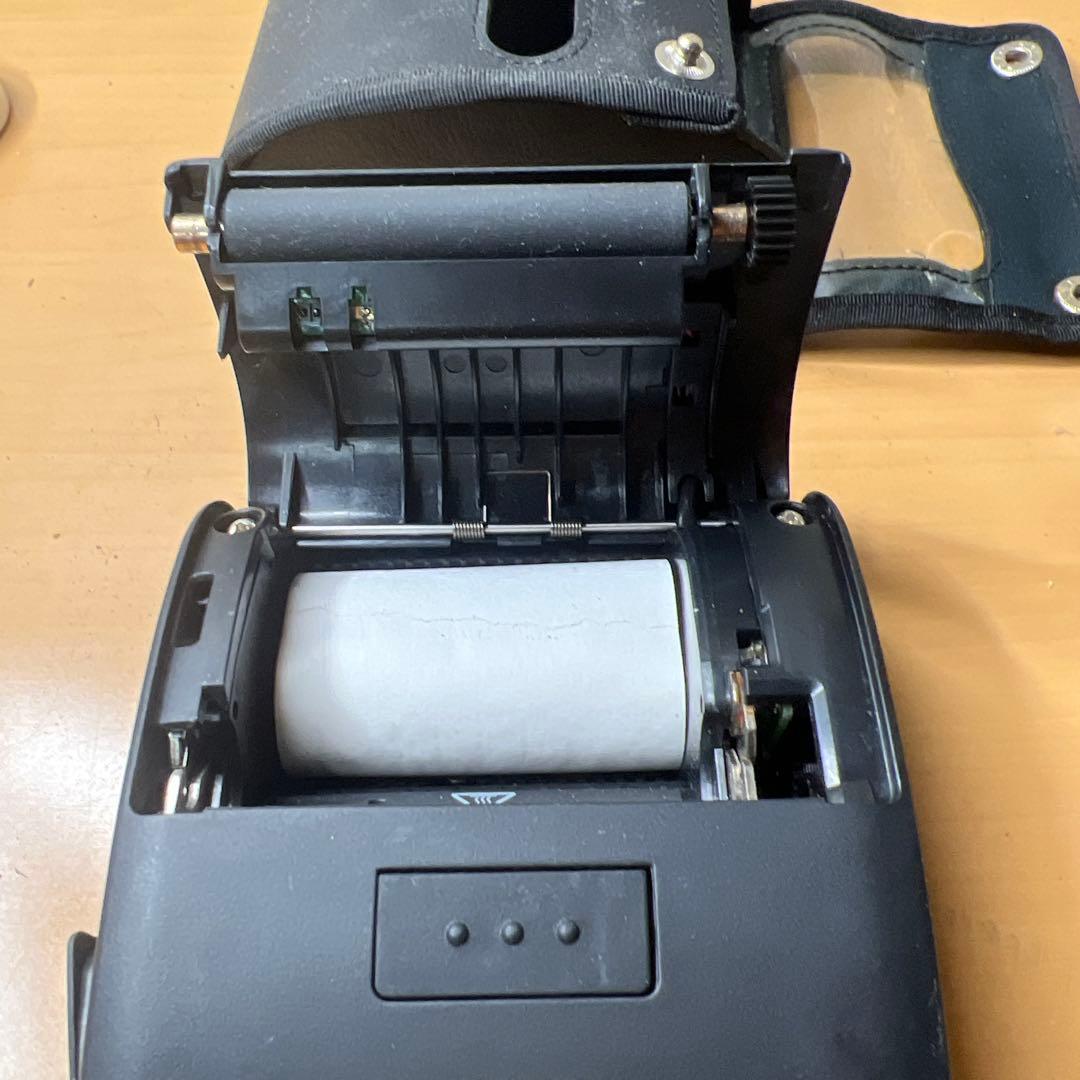 TEC ポータブルプリンタ B-LP2D-GS30-R ACアダプタ無し 中古品