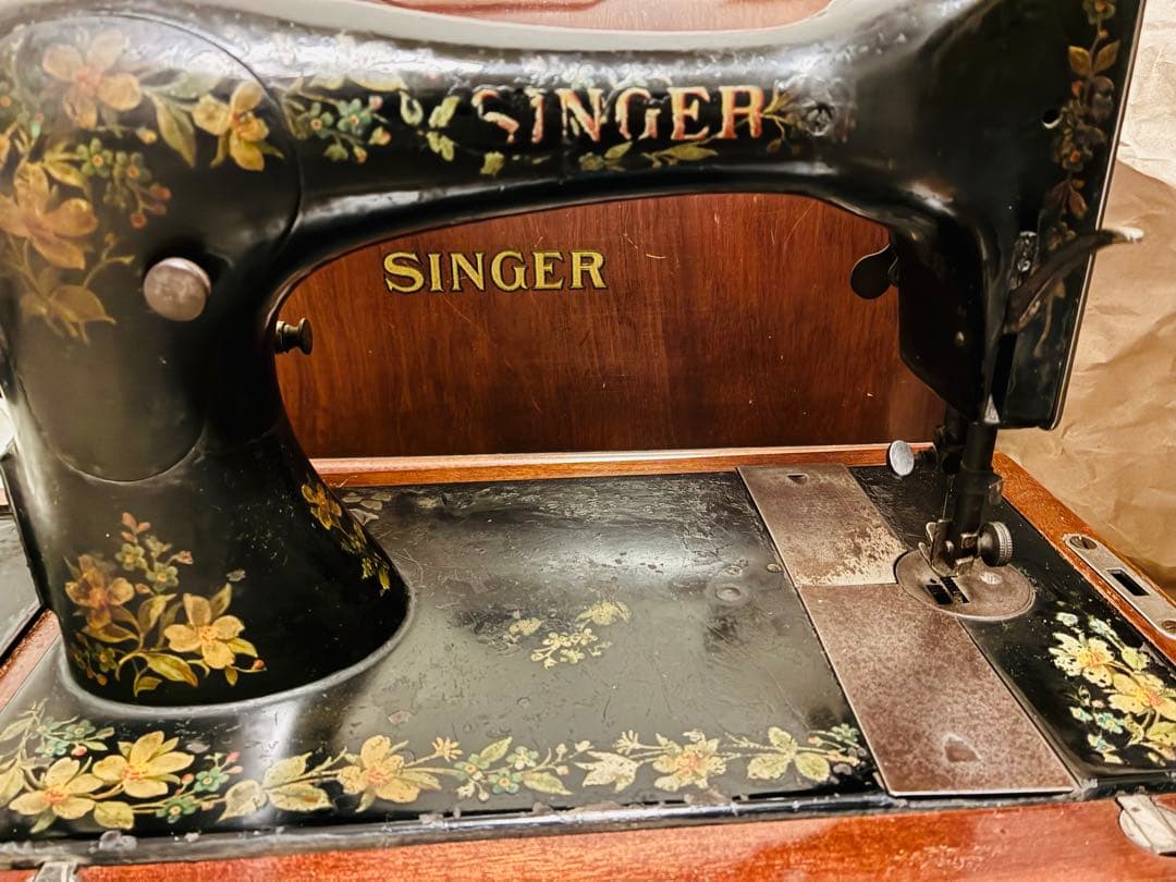 singer アンティークミシン本体　卓上