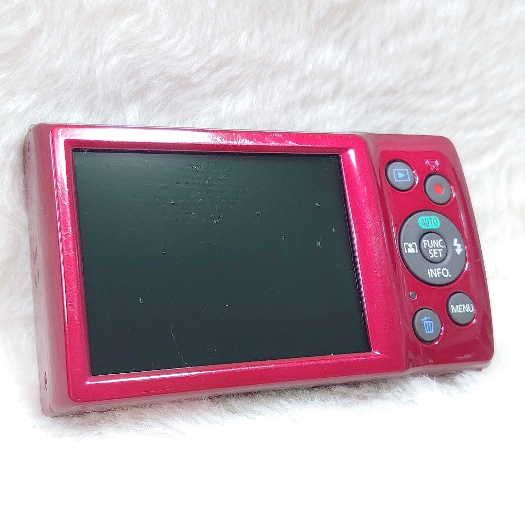 ✨美品✨Canon IXY 180 PC2275 赤 レッド デジカメ 稼働品