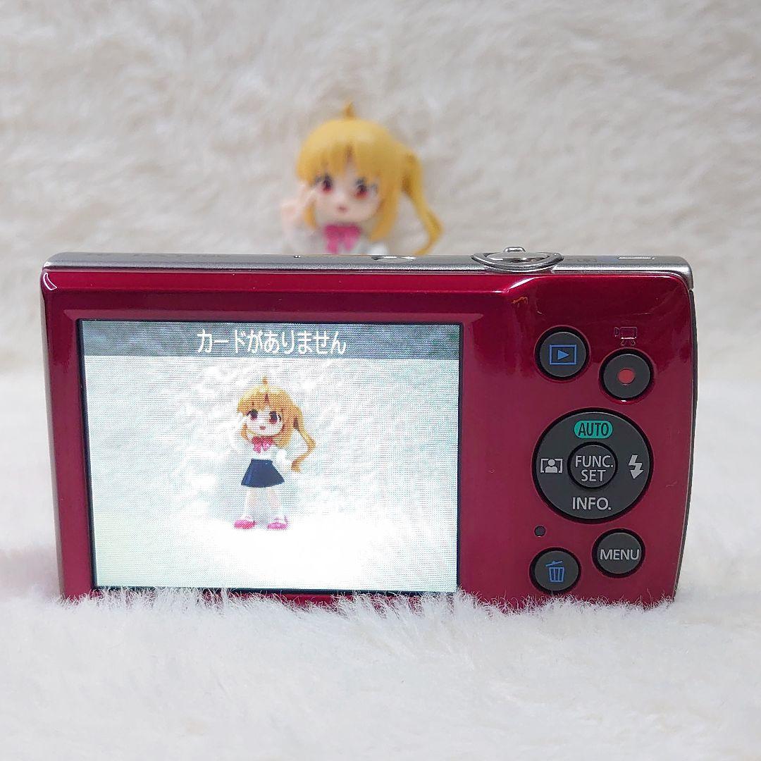 ✨美品✨Canon IXY 180 PC2275 赤 レッド デジカメ 稼働品