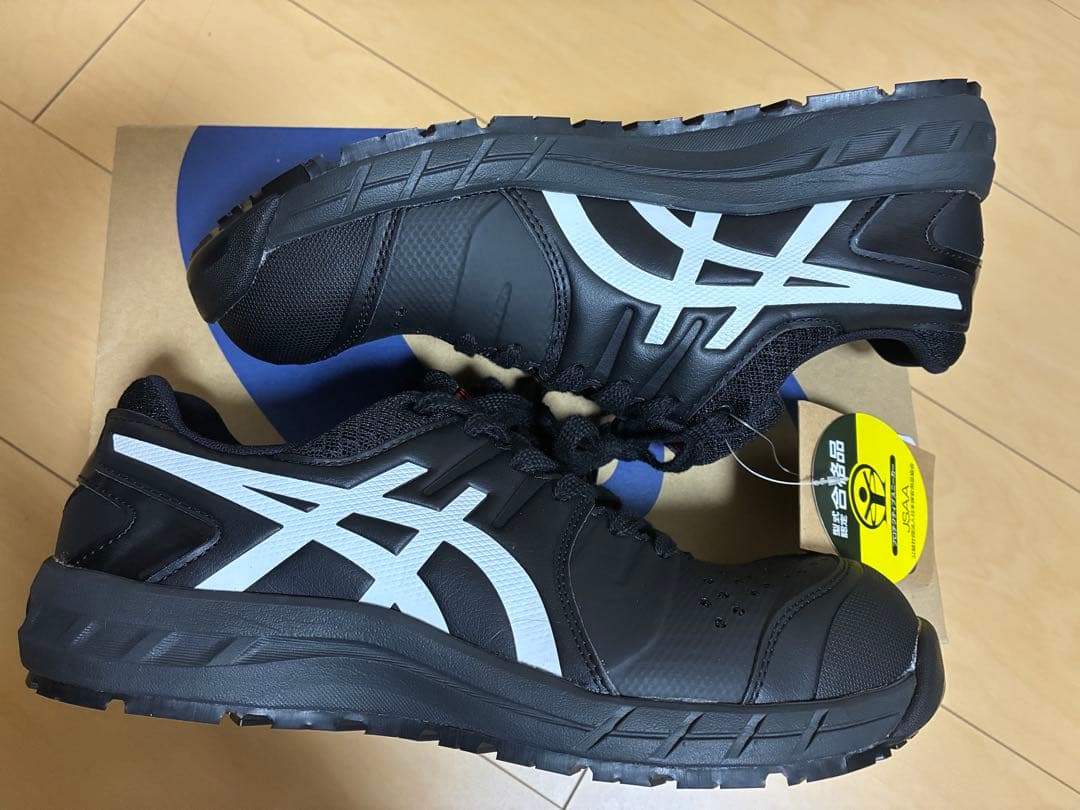 アシックス ウィンジョブ CP113 3E安全靴 26 ブラック