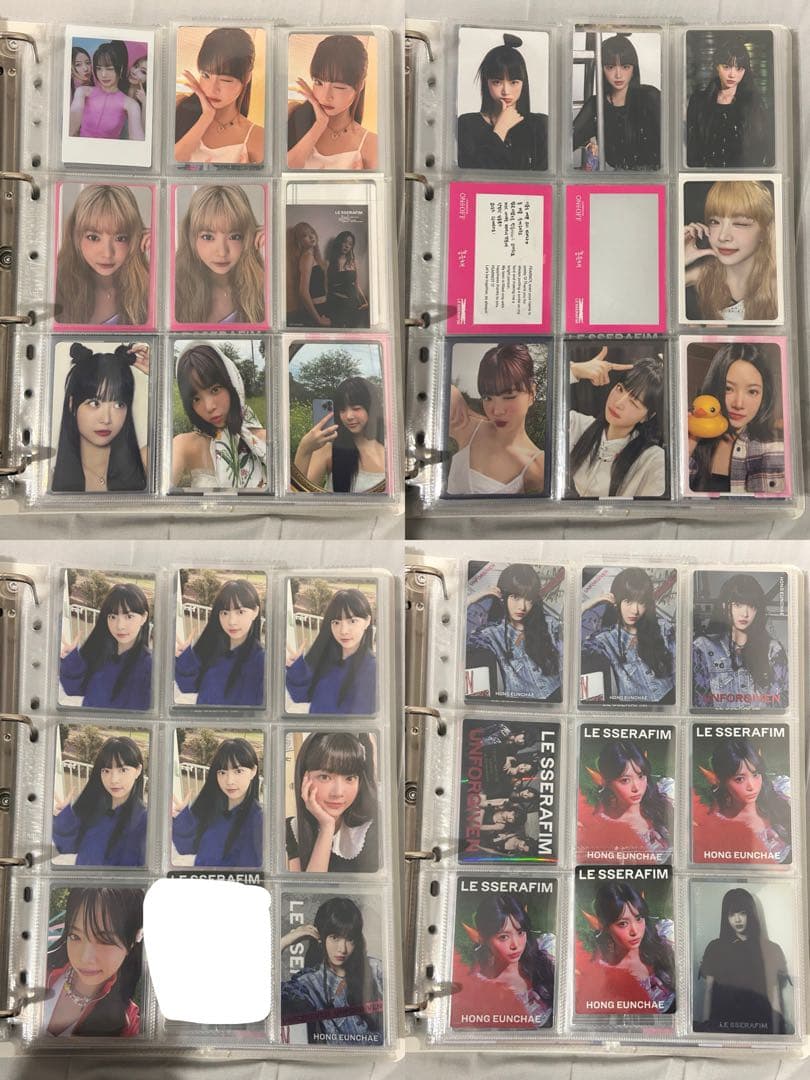 LE SSERAFIM ウンチェ トレカ まとめ売り ルセラフィム