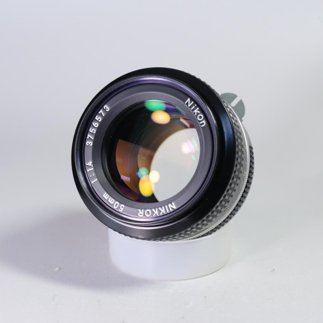 ☆完全動作☆良品Nikon F 50mm F1.4　アイレベル ＃305