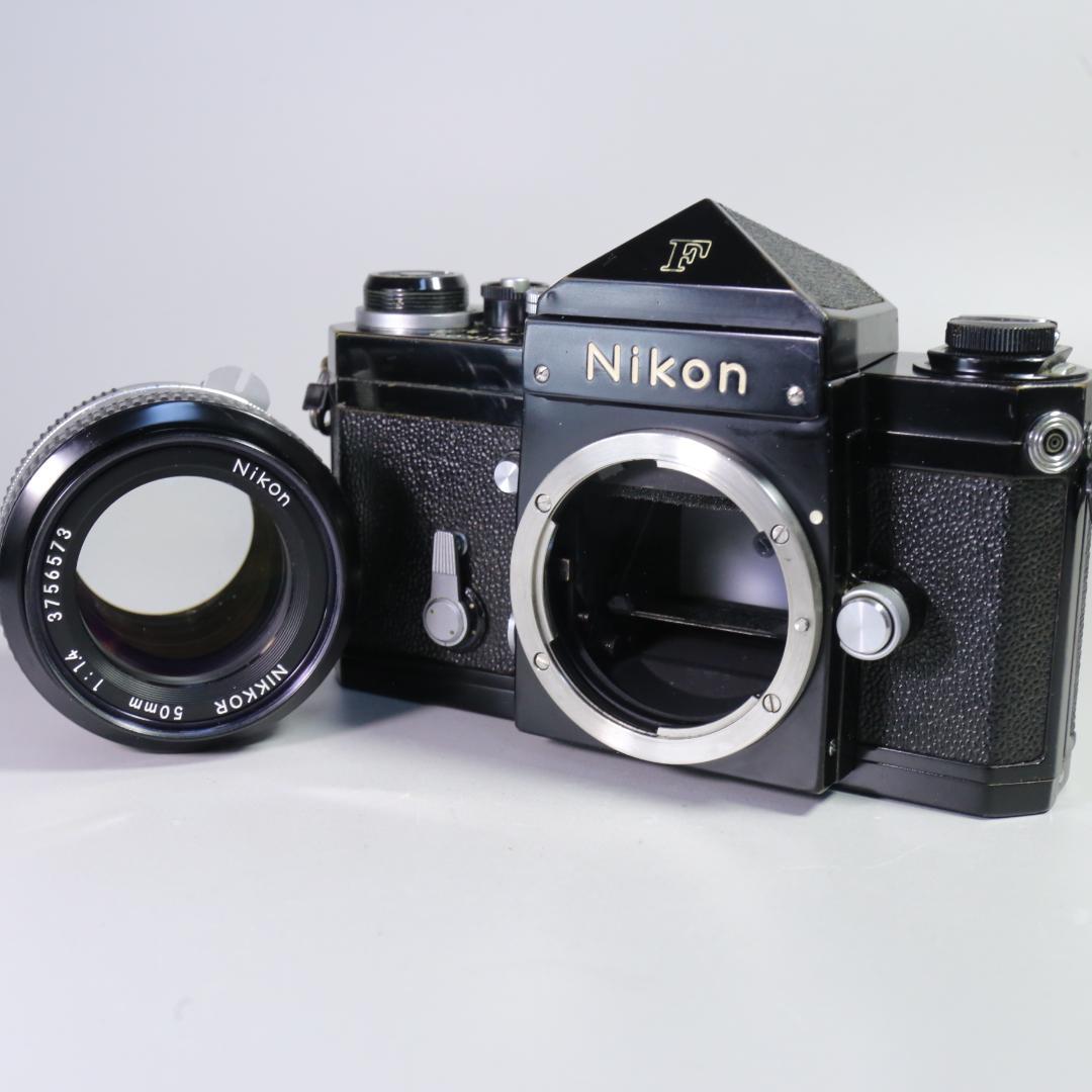 ☆完全動作☆良品Nikon F 50mm F1.4　アイレベル ＃305