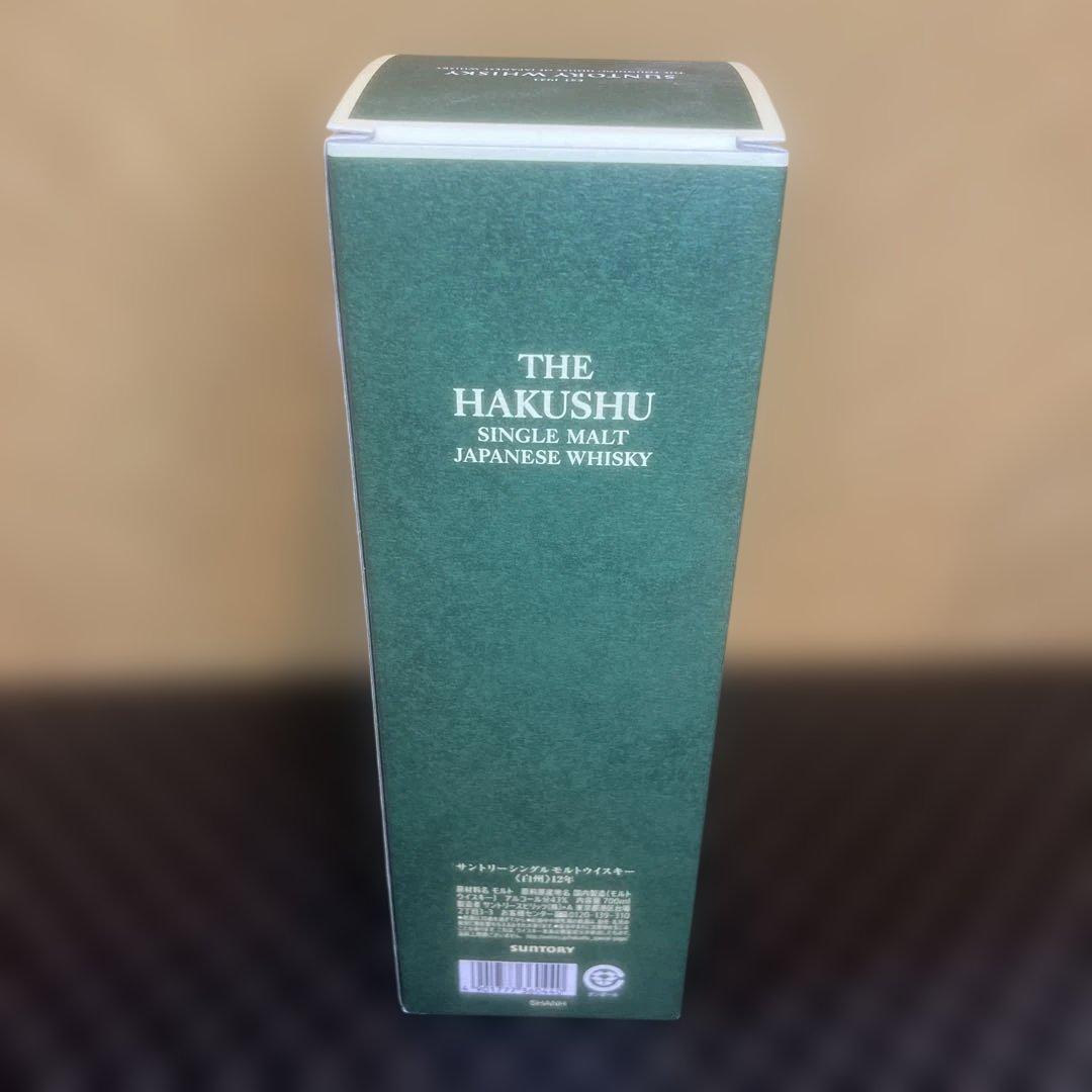 新品未開封　THE HAKUSHU 12年 シングルモルトウイスキー 700ml