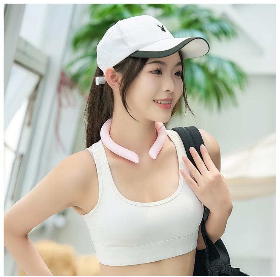 【新品】　クールリング　ピンク　Mサイズ　１００セット　単価７５０円／個